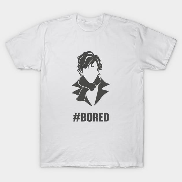 Bored Sherlock T-Shirt by LoShimizu